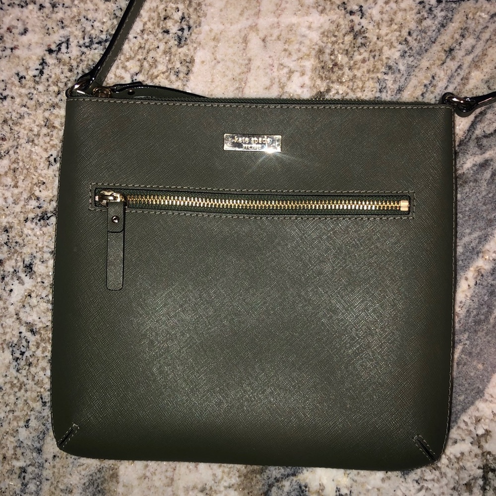 Kate spade olive crossbody bag